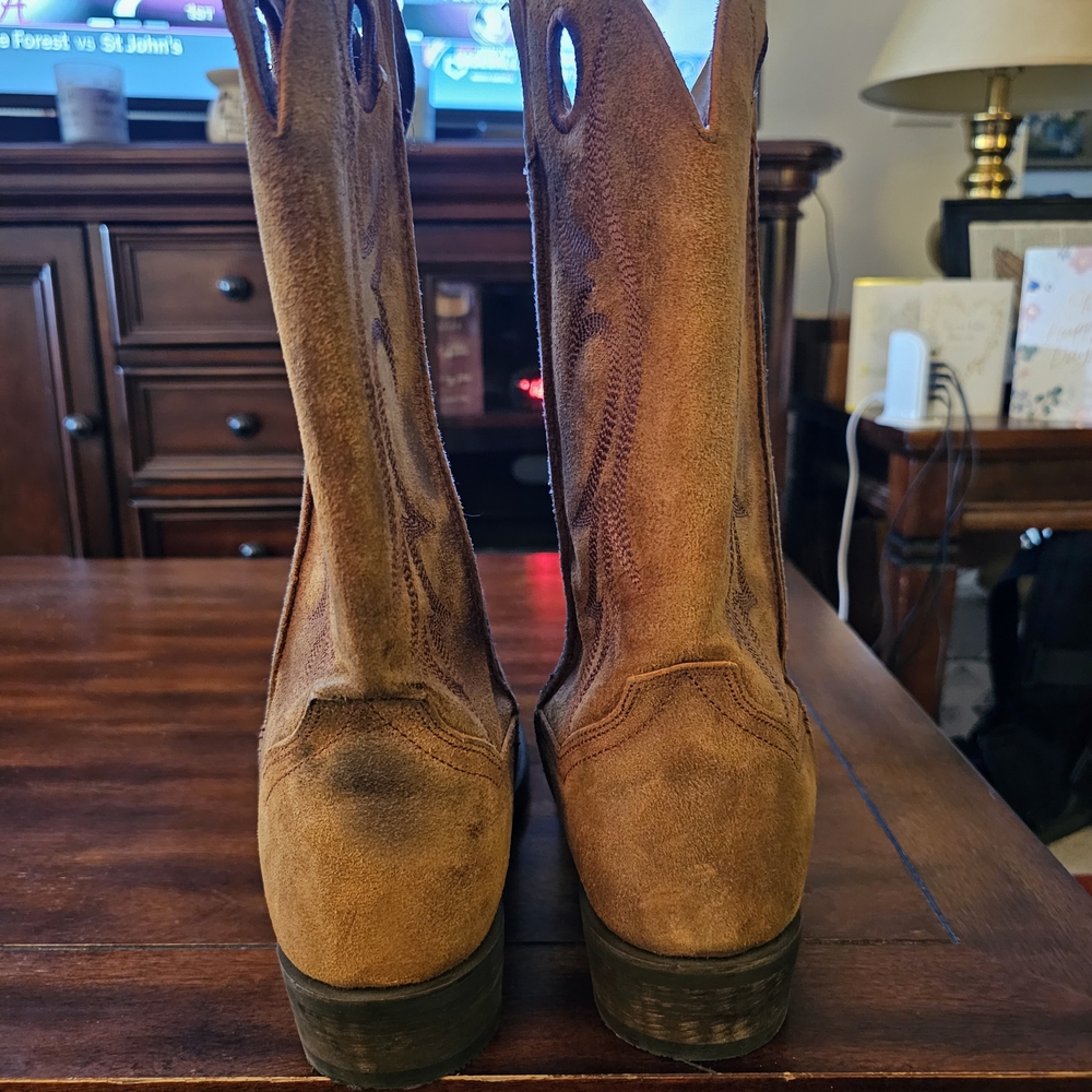 Dan Post Men's Brown Western Boots - Picture 2 of 6